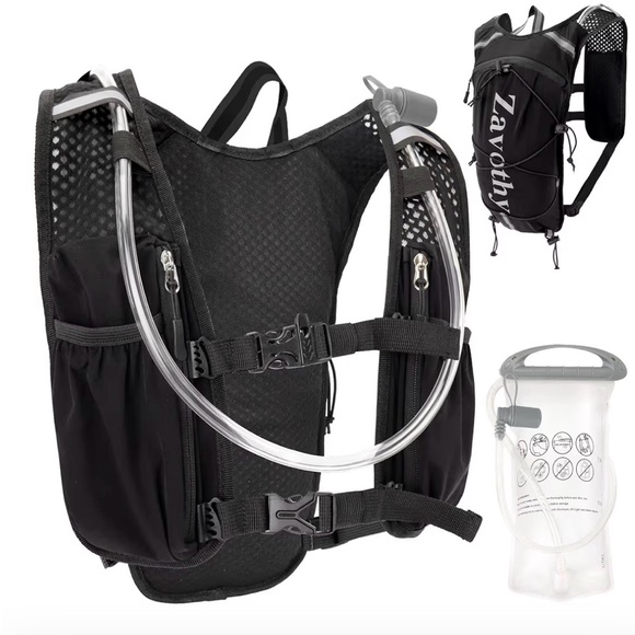 Zavothy Hydration Backpack, 1.5L Hydration Pack for Hiking, Cycling & Running - Picture 1 of 7